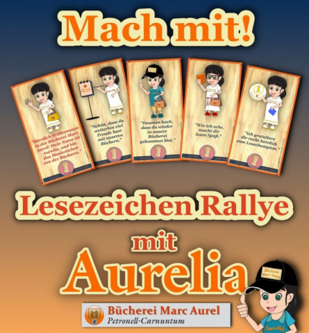 Aurelia Lesezeichen-Rallye