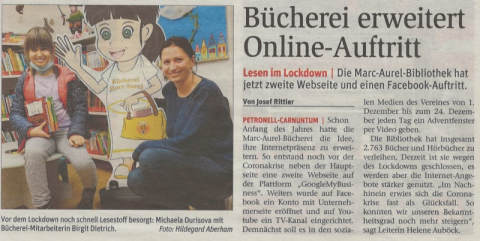 Bibliothek erweitert Online-Auftritt