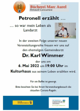 Petronell erzählt, Dr. Karl Wimmer